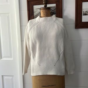 Ivory Demylee Cotton Sweater M